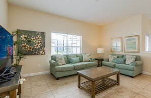 5 bedrooms, iron/ironing board, cots/infant beds, free WiFi