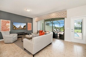 5 bedrooms, iron/ironing board, cots/infant beds, free WiFi - Brand New Luxury home 5Bdr 4,5Bath with pvt pool and large patio area close to Disney parks (Davenport)