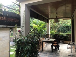 Udendørs spisemuligheder