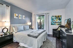 3 slaapkamers, een strijkplank/strijkijzer, wifi, beddengoed