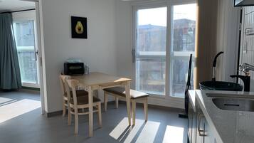 Comfort Apartment, 2 Bedrooms | Living area | Heated floors