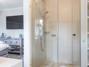 Shower, hair dryer