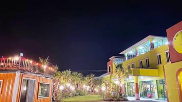 Front of property - evening/night