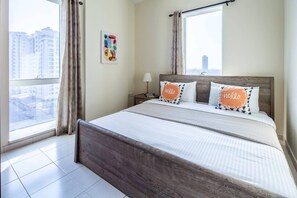 1 bedroom, laptop workspace, iron/ironing board, WiFi