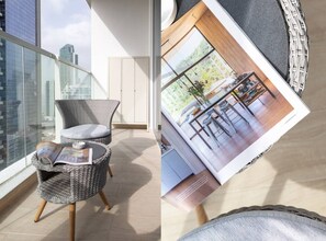 Interior - Refined Studio Apartment in Dubai Marina (Dubai)