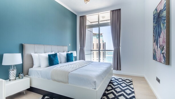 Room - Exceptional 2BR Apartment in Dubai Marina (Dubai)