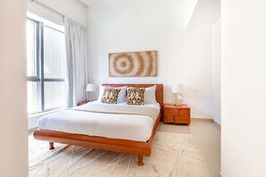 1 bedroom, laptop workspace, iron/ironing board, WiFi
