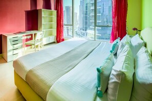 2 bedrooms, laptop workspace, iron/ironing board, WiFi