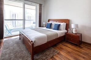 1 bedroom, laptop workspace, iron/ironing board, WiFi
