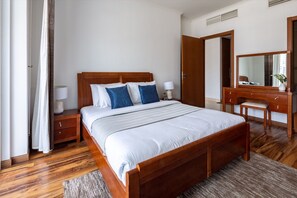 1 bedroom, laptop workspace, iron/ironing board, WiFi