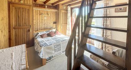 2 Pièces + Mezzanine au pied des pistes avec Parking - Combloux
