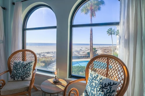 Oceanfront Condo with Community Pool, Beach Access, Ocean & Beach Views and Private Covered Balcony