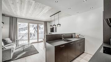 Apartment (TOP04 - Kuschelnest) | Private kitchen | Fridge, oven, stovetop, espresso maker