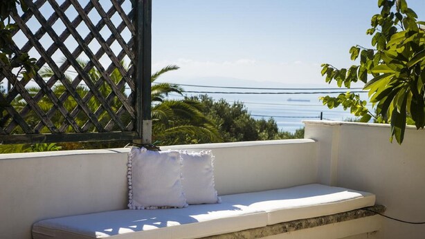 Family Villa, 3 Bedrooms | Terrace/patio - Villa Petri Trapezaki. Sleeps 6 People (Kefalonia)