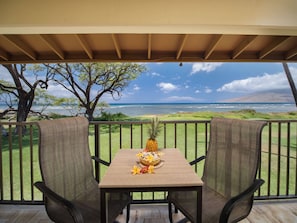Outdoor dining - WBH D227 Aloha Lai – Breathtaking Ocean Views (Kihei)