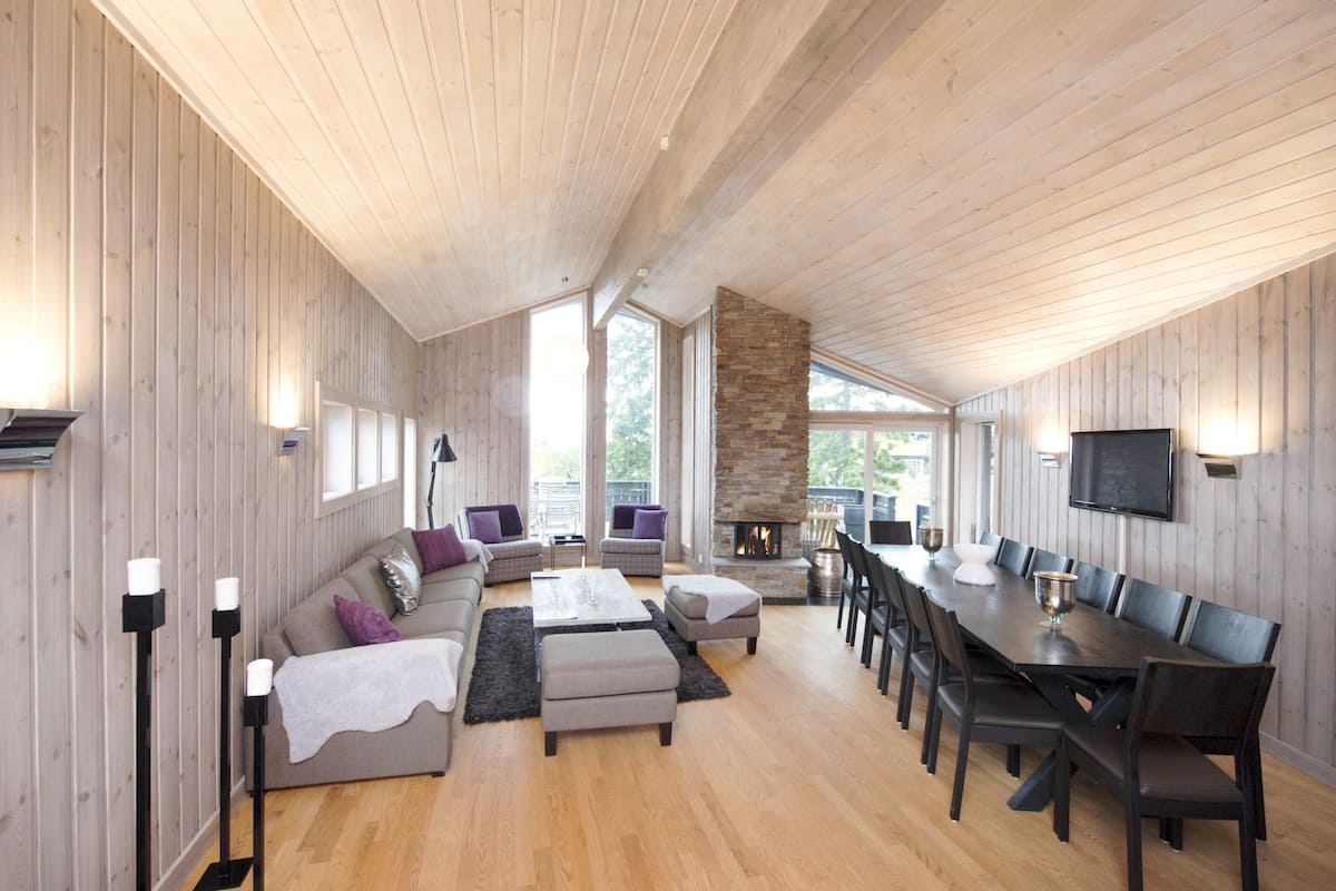 Cabaña exclusiva, varias habitaciones, para no fumadores, junto a la pista de ski | Ropa de cama hipoalergénica, wifi gratis y decoración personalizada