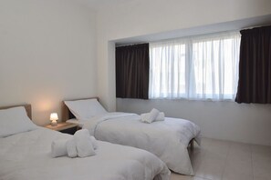 2 bedrooms, iron/ironing board, travel crib, WiFi