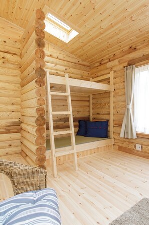2 bedrooms, desk, free WiFi, bed sheets - Natural HotSpring with Loghouse / Hakusan Ishikawa (Hakusan)