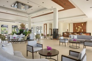 บริเวณนั่งเล่นที่ล็อบบี้