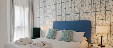 1 室のベッドルーム、アイロン / アイロン台、WiFi (無料)、ベッドシーツ