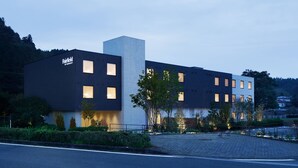 A modern building with a sign that reads "Fairfield by Marriott." - Fairfield by Marriott Tochigi Motegi (Motegi)