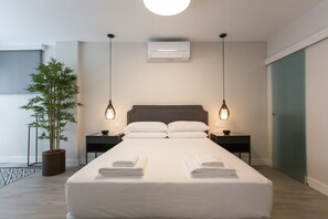 2 chambres, fer et planche Ă repasser, Wi-Fi gratuit, draps fournis