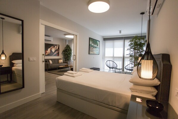 2 多间卧室、熨斗/熨衣板、免费 WiFi、床单