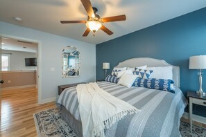 3 chambres, bureau, fer et planche à repasser, Wi-Fi gratuit