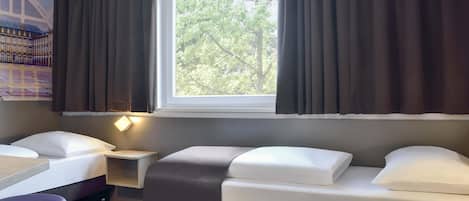 Wi-Fi de cortesia, roupa de cama