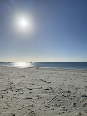 On the beach