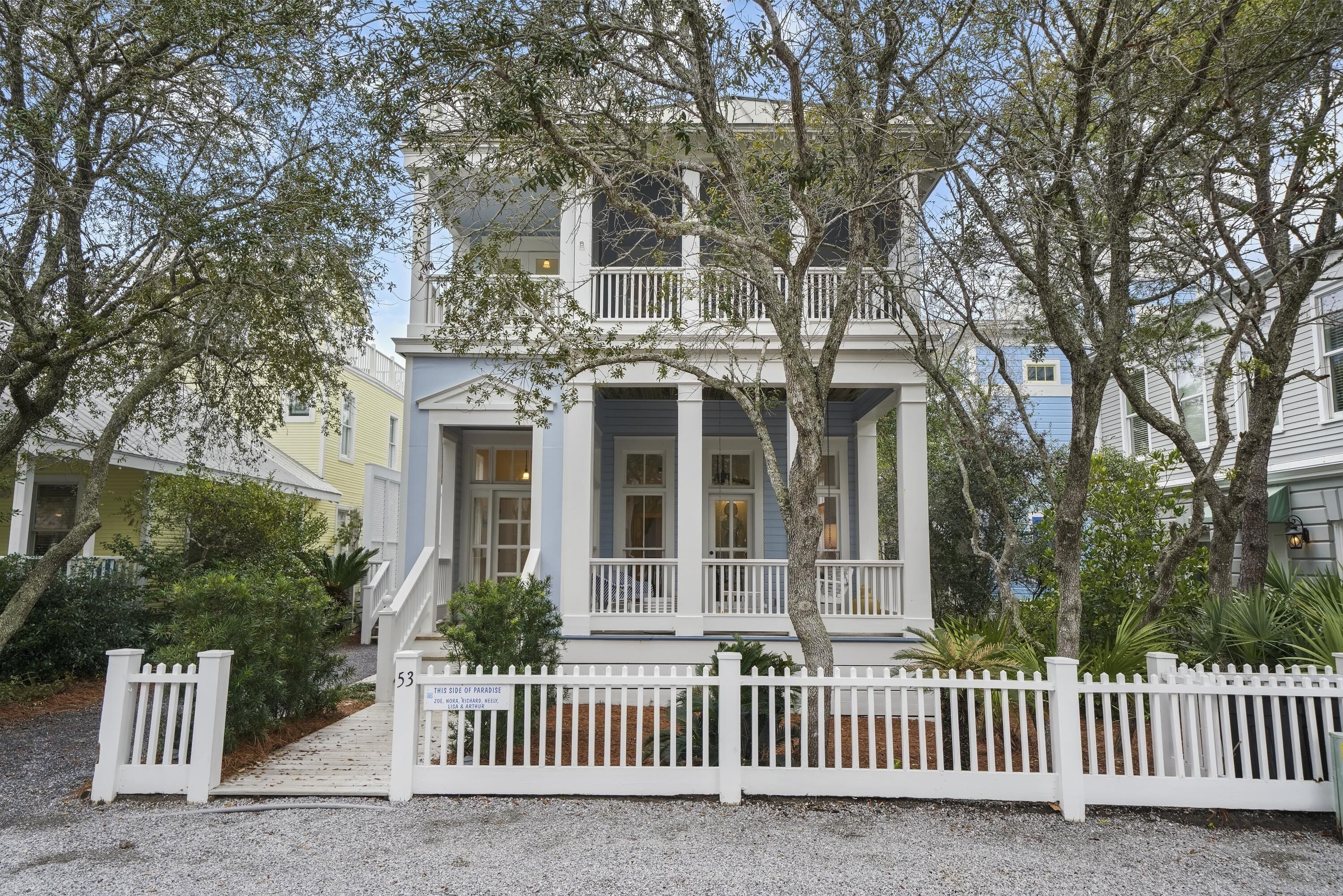 GULF VIEWS FROM TOWER IN SEASIDE, 6 HOUSES TO BEACH! This Side of Paradise