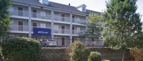 Fassade der Unterkunft