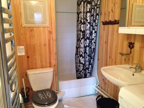 Shower, hair dryer - Chalet with panoramic mountain and valley views, Villard de Lans, Corrençon (Lans en Vercors)