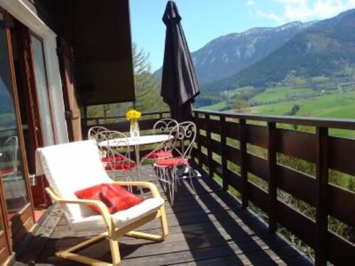 Chalet with panoramic mountain and valley views, Villard de Lans, Corrençon