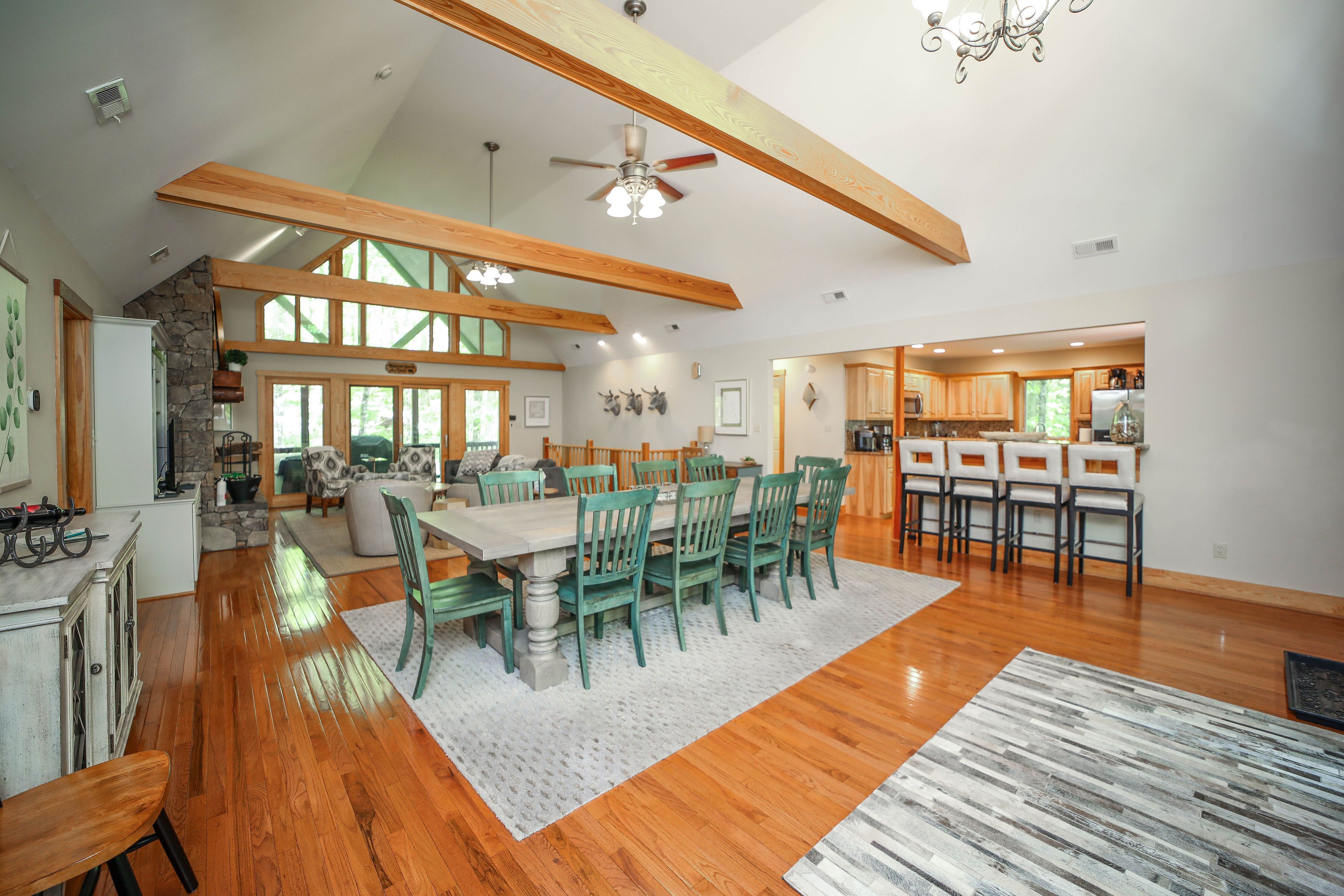 Enter into spacious great room