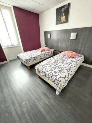 2 slaapkamers, internet
