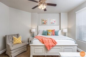 3 bedrooms, iron/ironing board, travel crib, WiFi