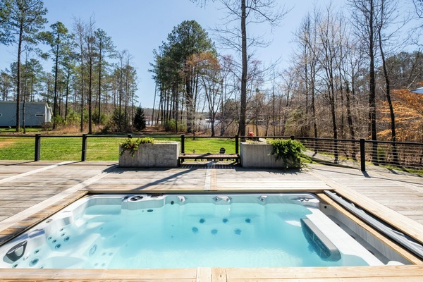 Piscina a l'aire lliure i piscina climatitzada