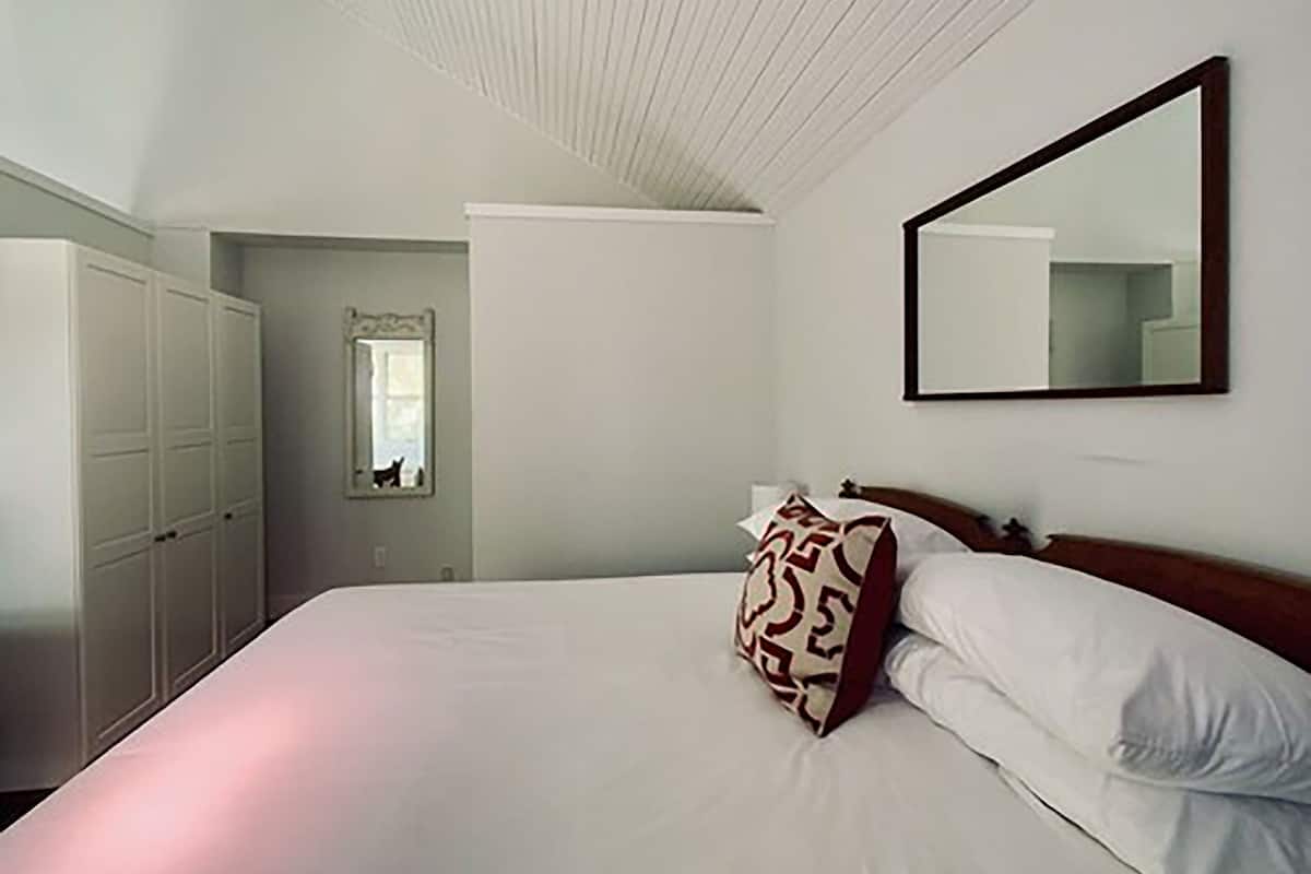 Premium kamer, 1 kingsize bed | Lakens van Egyptisch katoen, luxe beddengoed, een minibar