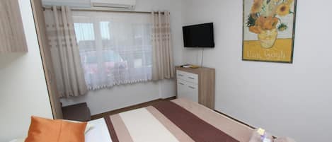 1 soveværelse, strygejern/strygebræt, gratis Wi-Fi, sengetøj