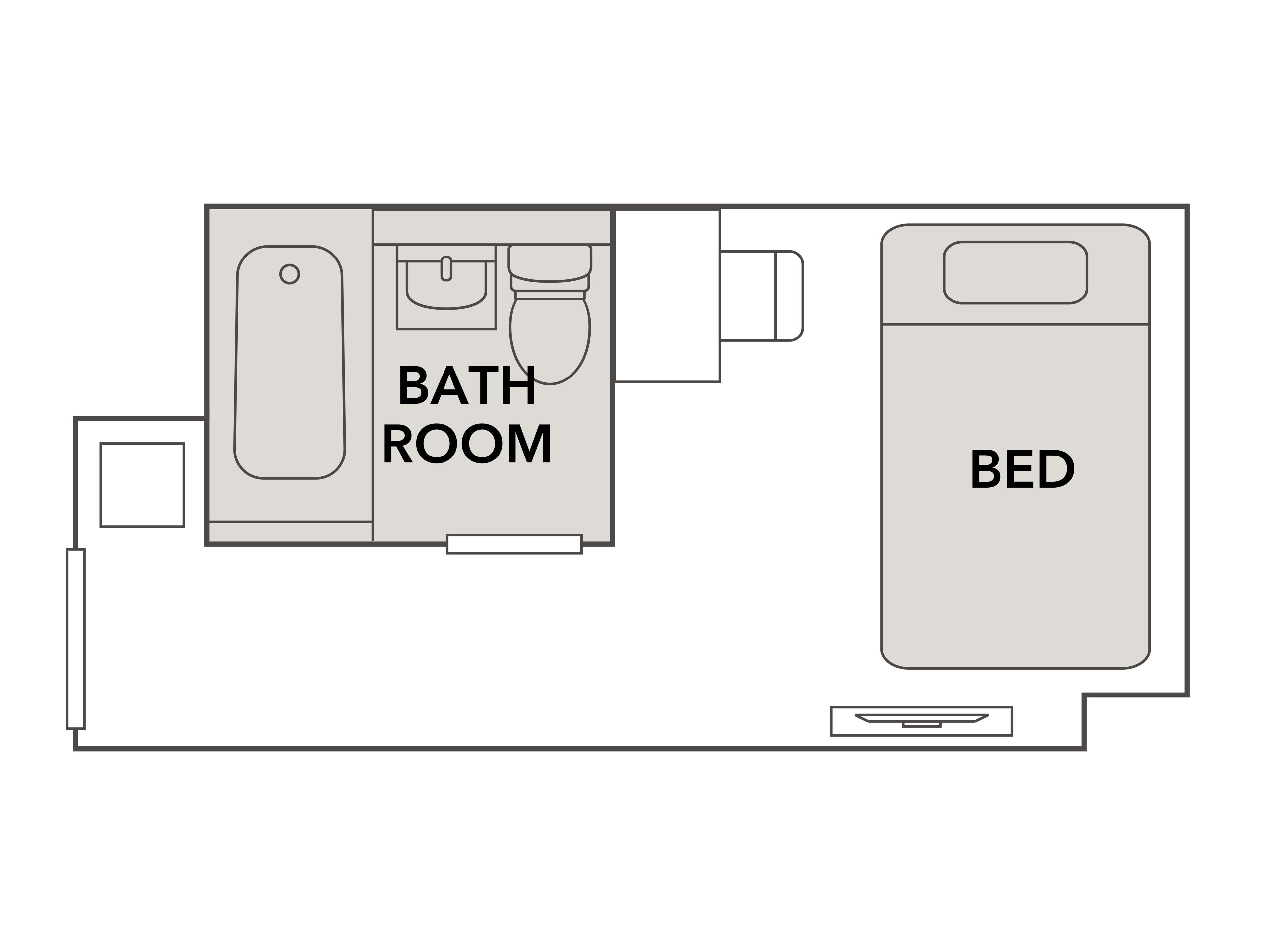 1 bedroom, in-room safe, desk, laptop workspace