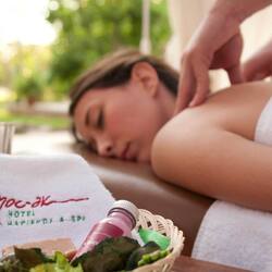 Massage bij de accommodatie
