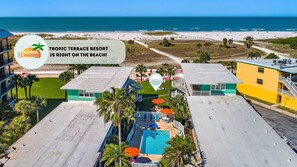 Exterior - 🌴 Beachside Studio @ Tropic Terrace | Ground Floor • Heated Pool •  Steps to Sand ➠ TT11 (Treasure Island)