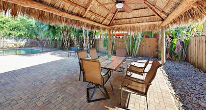 Hidden Gem Vacation Villa w/Private Heated Pool & TikiHut
