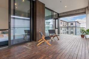 Apartment | Blick vom Balkon
