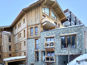 Exterior - Modern apartment - Courchevel Village - Ski-in/ski-out with parking and wifi (Courchevel 1550)