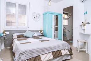 1 soverom, safe på rommet, strykejern/-brett og wi-fi (inkludert)