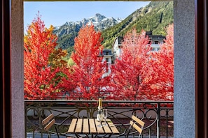 View from 2nd Balcony - Le Paradis 25 Apartment, Skiing, Chamonix All Year (Chamonix-Mont-Blanc)