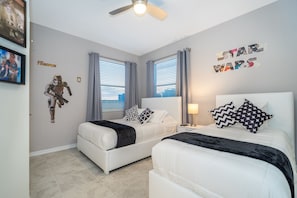 3 bedrooms, iron/ironing board, free WiFi, bed sheets