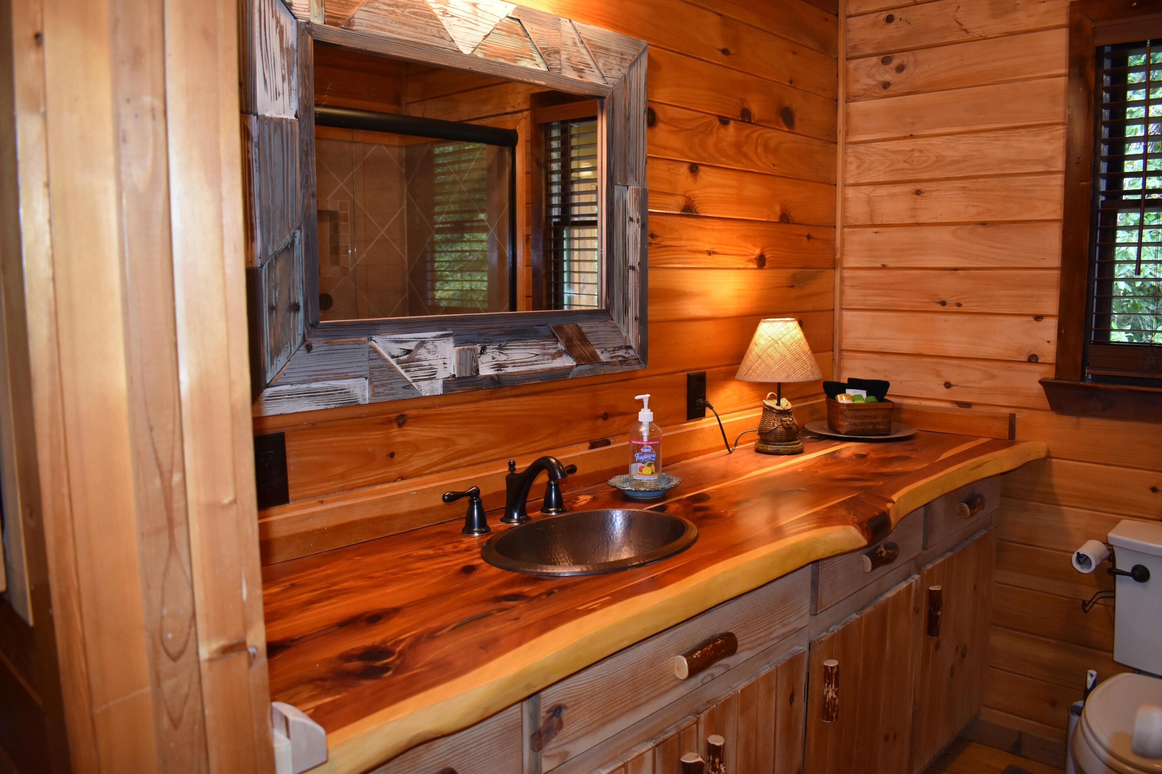 Trout Creek Lodge - stunning North Georgia creekfront near Springer Mountain